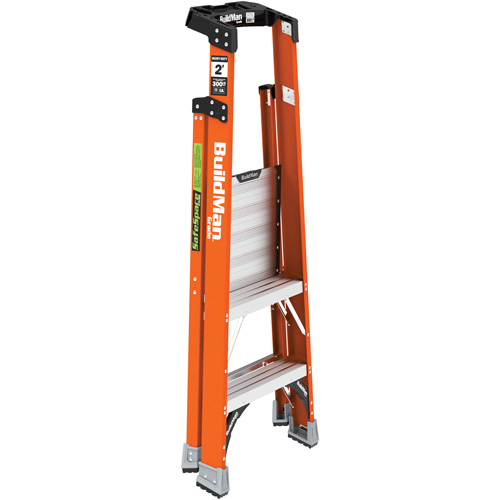 Safespace Platform Step Ladder, 2', 300 lbs. Cap. Par Equipment
