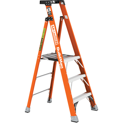 Escabeau avec plateforme Safespace, 3', Cap. De 300 lb Par Equipment