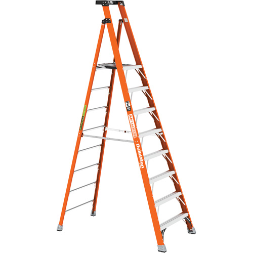 Escabeau avec plateforme Safespace, 8', Cap. De 300 lb Par Equipment