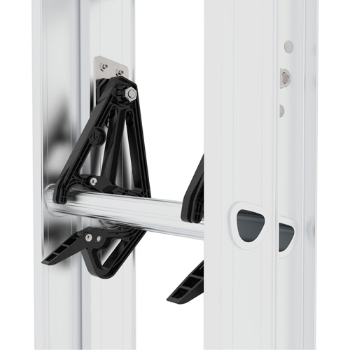 &eacute;chelle coulissante Jobsite Series, Cap 200 lb, 16' h, Calibre 3 Par Equipment