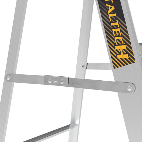 Step Ladder, 6', Aluminum, 200 lbs. Capacity, Type 3 Par Equipment