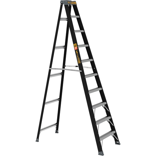 Step Ladder, 10', Fibreglass, 250 lbs. Capacity, Type 1 Par Equipment
