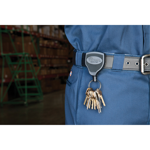Super48 Key Chains, Polycarbonate, 48" Cable, Belt Clip Attachment Par Equipment