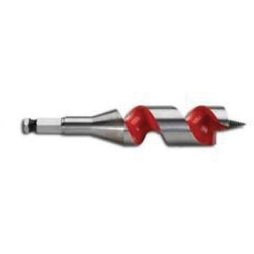 Ship Auger Drill Bit, 1-3/8" Diameter, 3" Flute, 7/16" Hex Shank Par Equipment