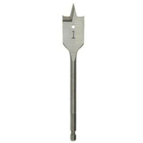 M&egrave;che plate, Diam&egrave;tre de 1-1/8", Tige 1/4" hex, Longeur de 6" Par Equipment