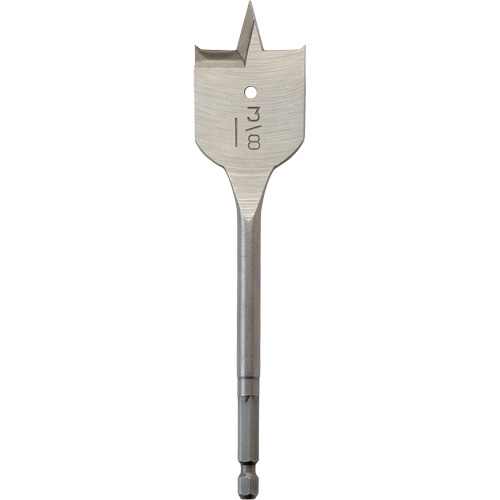 M&egrave;che plate, Diam&egrave;tre de 1-3/8", Tige 1/4" hex, Longeur de 6-3/4" Par Equipment