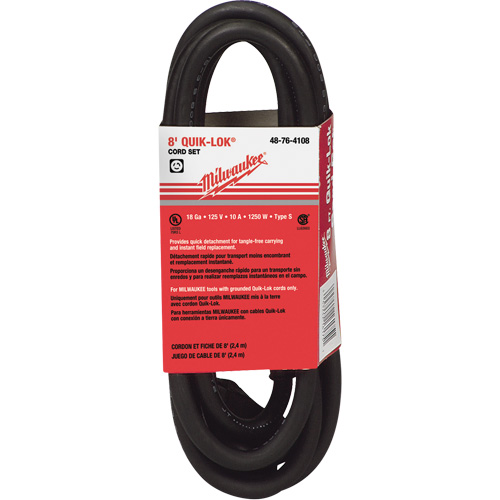 Cordon Quik-Lok avec prise de style tournante Par Equipment