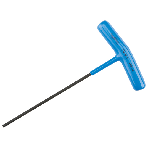 Hex Key - Metric, Hex End, 3 mm x 6" L, T Handle Par Equipment