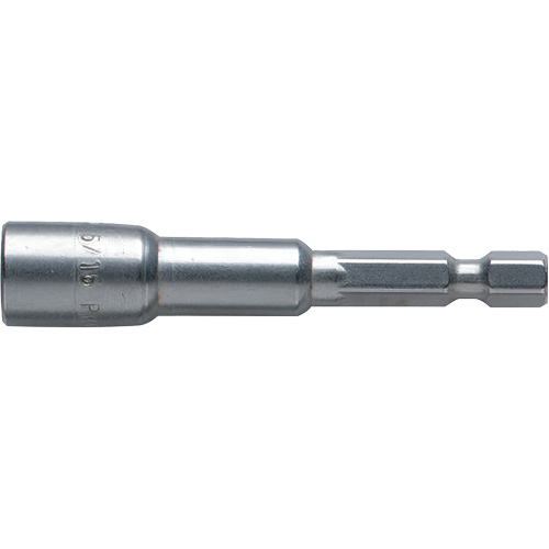 Nut Setter, 5/16" Tip, 1/4" Drive, 2-9/16" L, Non-Magnetic Par Equipment