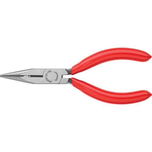 Long Nose Pliers with Cutter, 5-1/2" L Par Equipment