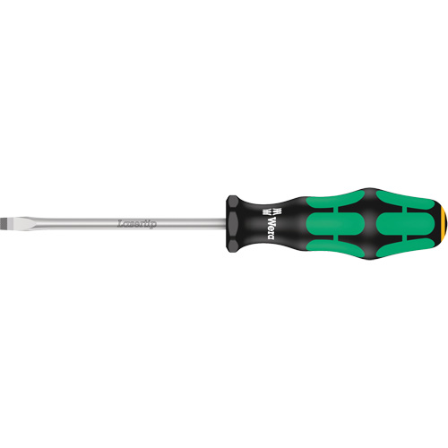 Tapered Slotted Screwdriver, 0.8 mm, 7-3/4" L, Plastic Handle Par Equipment