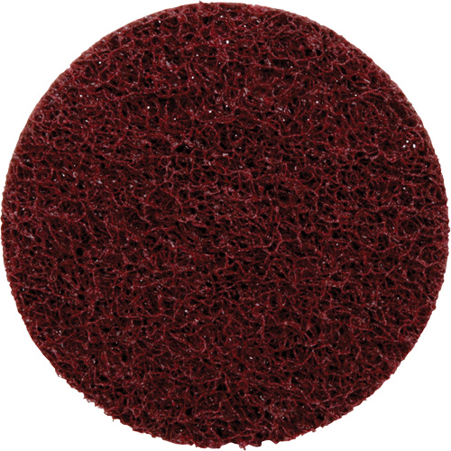 Disque de conditionnement de surface &agrave; remplacement rapide Standard Abrasives, 3" dia., Grain Moyen, Oxyde d'aluminium Par Equipment