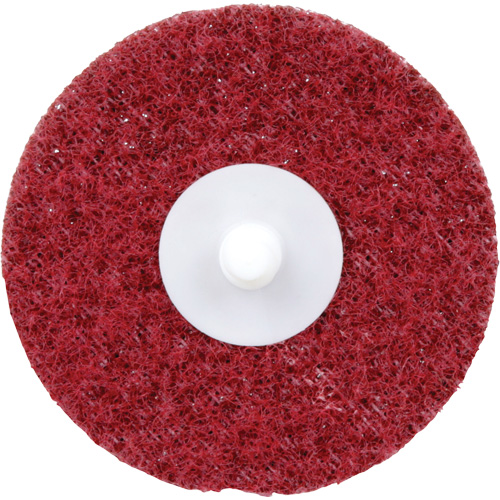 Disque de conditionnement de surface &agrave; remplacement rapide Standard Abrasives, 3" dia., Grain Moyen, Oxyde d'aluminium Par Equipment