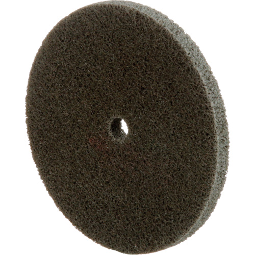 Standard Abrasives Unitized Wheel, 3" x 1/4", 1/4" Arbor, Fine Grit, Aluminum Oxide Par Equipment