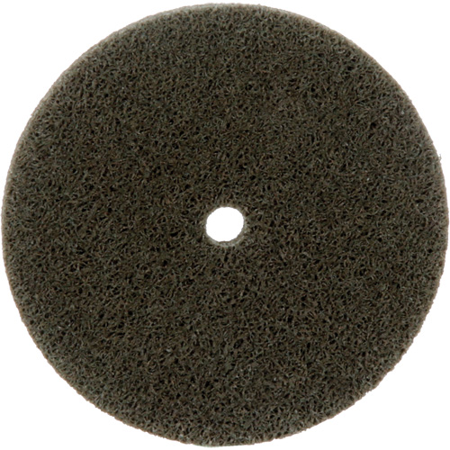 Standard Abrasives Unitized Wheel, 3" x 1/4", 1/4" Arbor, Fine Grit, Aluminum Oxide Par Equipment