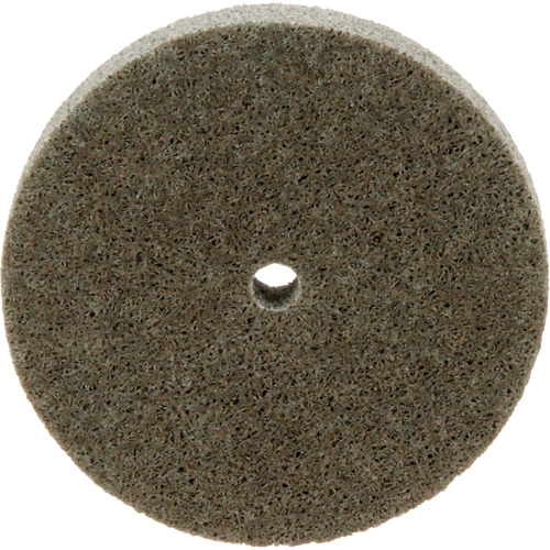 Disque unitaris&eacute; Standard Abrasives, 3" x 1/2", Arbre de 1/4", Grain de Moyen, Oxyde d'aluminium Par Equipment