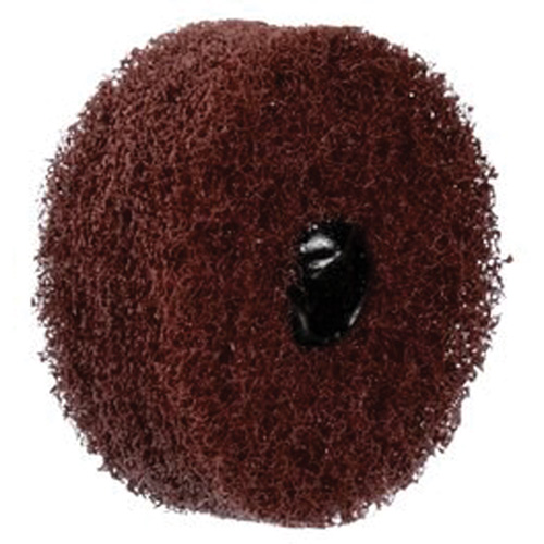 Standard Abrasives Buff & Blend Wheel, 3" Dia. x 3" W, 1/4" Arbor, Aluminum Oxide Par Equipment