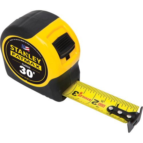 FatMax&reg; Classic Tape Measure, 1-1/4" x 30', Imperial Graduations Par Equipment