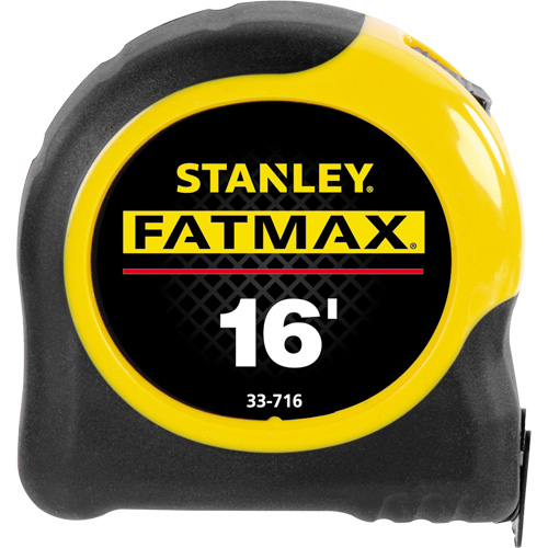 FatMax&reg; Measuring Tape, 1-1/4" x 16', 16ths of an Inch Graduations Par Equipment