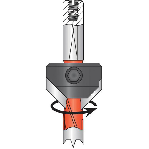 Fraises coniques, 18 mm, Carbure Par Equipment