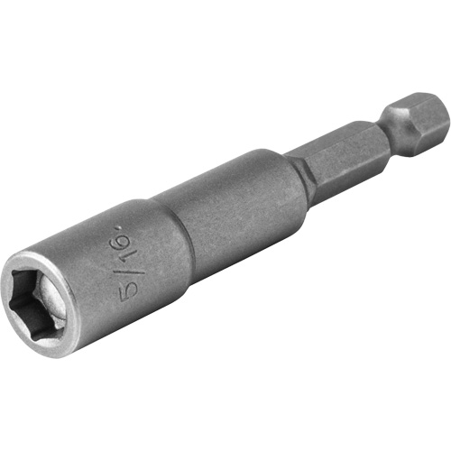 Tourne-&eacute;crou, Embout 5/16", Prise 1/4", 2-9/16" lo, Magn&eacute;tique Par Equipment