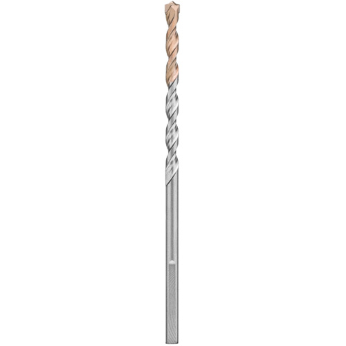 Foret &agrave; 4 cannelures pour marteau &agrave; percussion, 3/16", Tige 3 m&eacute;plats, Carbure Par Equipment