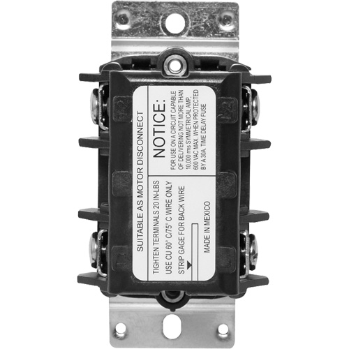 Single Phase Double Pole Disconnect Switch Par Equipment