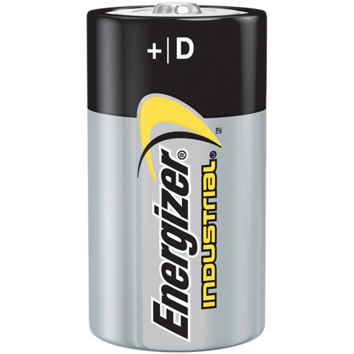 Alkaline Industrial Batteries, D, 1.5 V Par Equipment