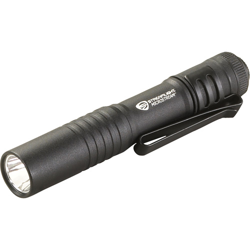 Lampe stylo MicroStream, DEL, 45 lumens, Corps en Aluminium, piles AAA, Compris Par Equipment
