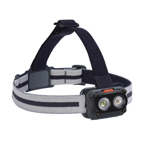 Lampe frontale robuste Hardcase, DEL, 325 lumens, 6,5 hres de fonctionnement, piles AA Par Equipment