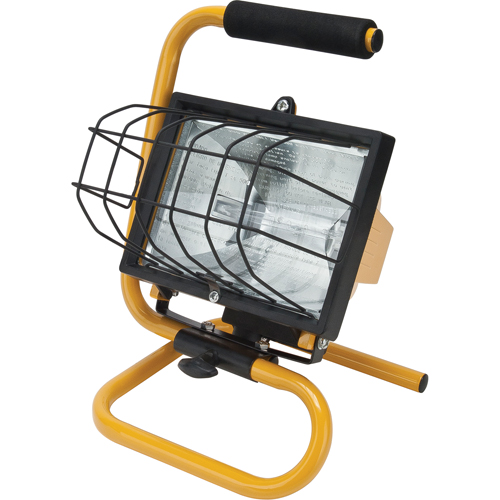 Projecteur portatif, Halog&egrave;ne, 500 W, 8000 lumens, Boîtier en Acier Par Equipment