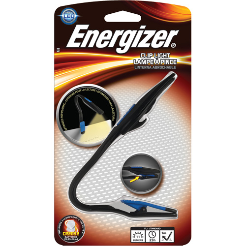 Clip Light, LED, 11 Lumens, CR2032 Batteries Par Equipment