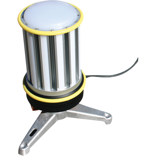 Lampe &agrave; couverture large Beacon 360 avec support pour plancher, DEL, 120 W, 13 000 lumens, Boîtier en Aluminium Par Equipment