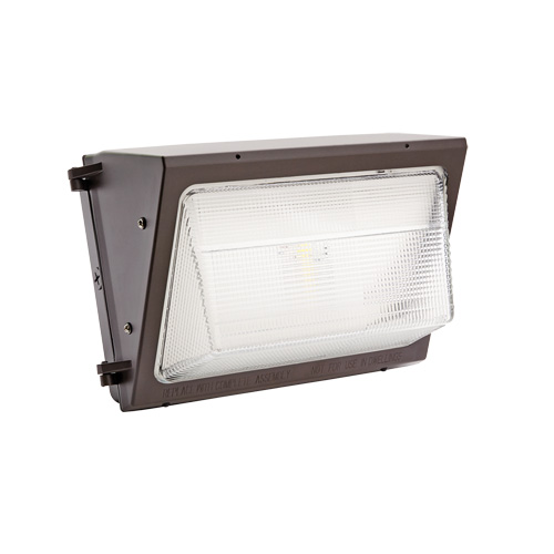 Wall Pack, LED, 120-277 V, 75 W, 9.29" H x 7.13" W x 13.4" D Par Equipment