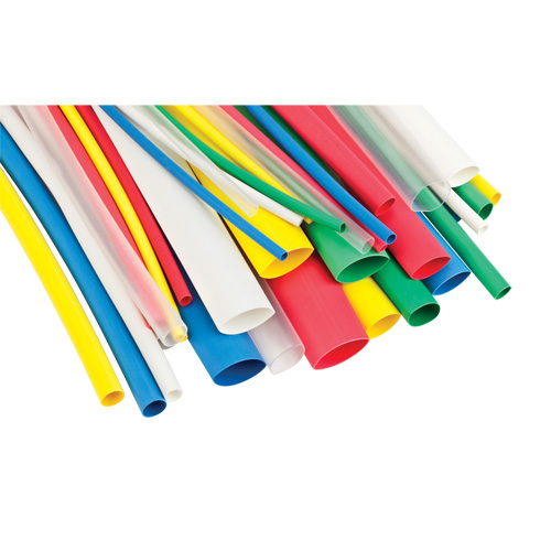 Heat Shrink Tubing, Thin Wall, 1/2', 0.25" (6.35mm) - 0.25" (6.35mm) Par Equipment