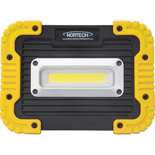Portable Work Light, LED, 10 W, 1000 Lumens, Plastic Housing Par Equipment