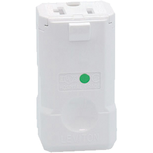 Hospital Grade Plug Connector, 5-20R, Nylon Par Equipment