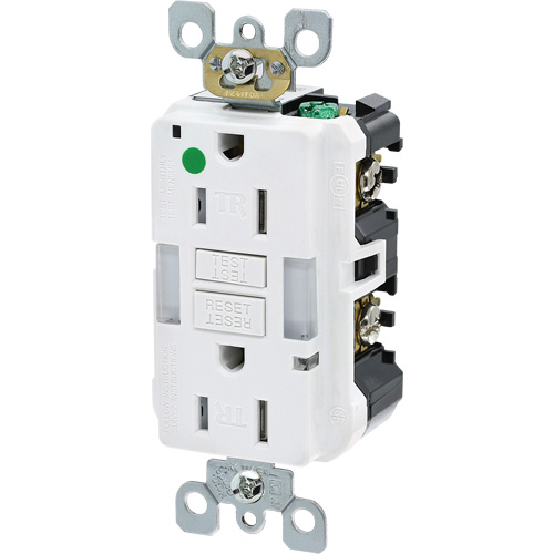 SmartlockPro&reg; Extra Heavy-Duty Self-Test GFCI Receptacle Par Equipment