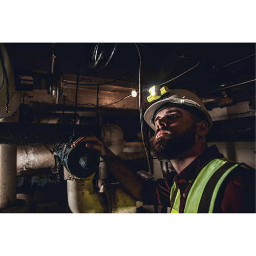 USB HAZ-LO&reg; Intrinsically Safe Headlamp, LED, 250 Lumens, 7 Hrs. Run Time, Rechargeable Batteries Par Equipment