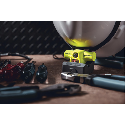 USB HAZ-LO&reg; Intrinsically Safe Headlamp, LED, 250 Lumens, 7 Hrs. Run Time, Rechargeable Batteries Par Equipment