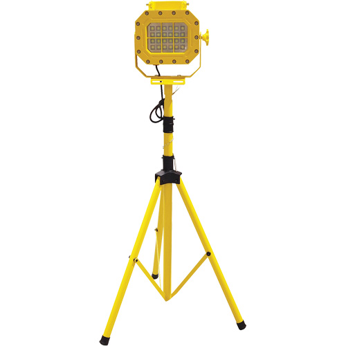 Explosion Proof Floodlight with Tripod, LED, 40 W, 5600 Lumens, Aluminum Housing Par Equipment