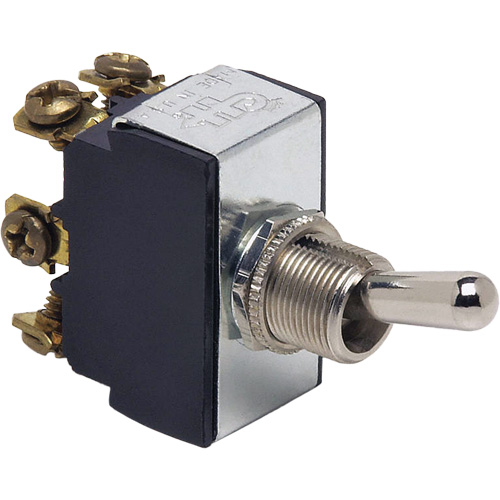 DPDT Standard Heavy-Duty 6-Terminal Toggle Switch Par Equipment