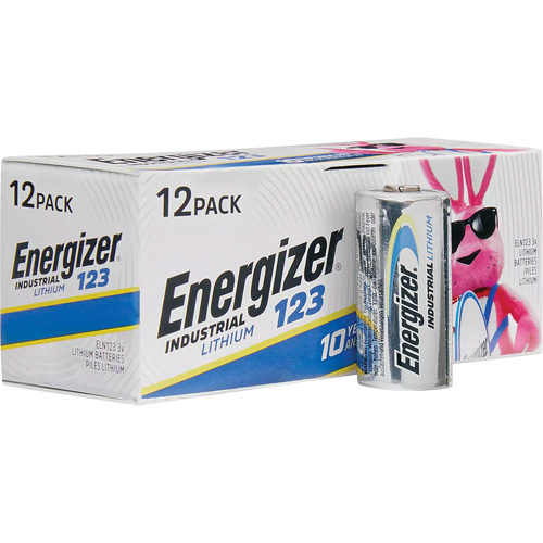 Piles industrielles au lithium, 123, 3 V Par Equipment