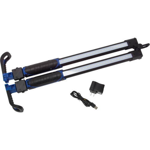 Baladeuse sous-capot pliante, Crochet, Rechargeable, 1400 lumens Par Equipment