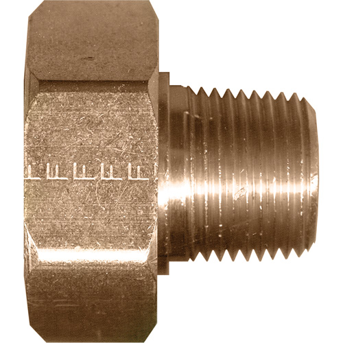 Swivel Connector, 1/2" Dia, Brass Par Equipment