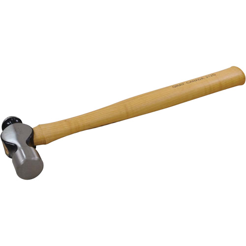 Ball Pein Hammer, 16 oz. Head Weight, Plain Face, Wood Handle Par Equipment