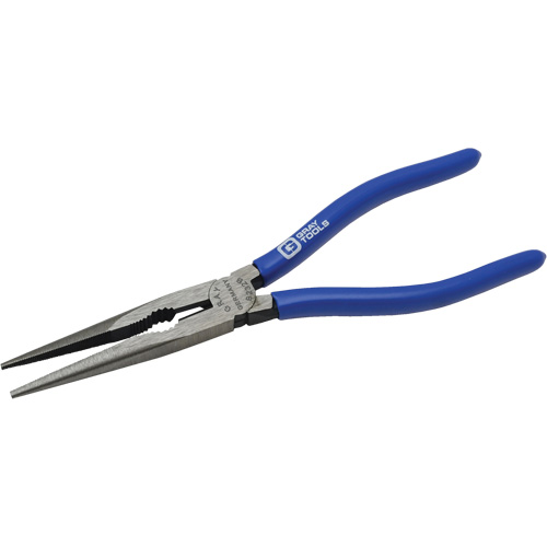 Needle Nose Straight Pliers with Cutter Vinyl Grips Par Equipment