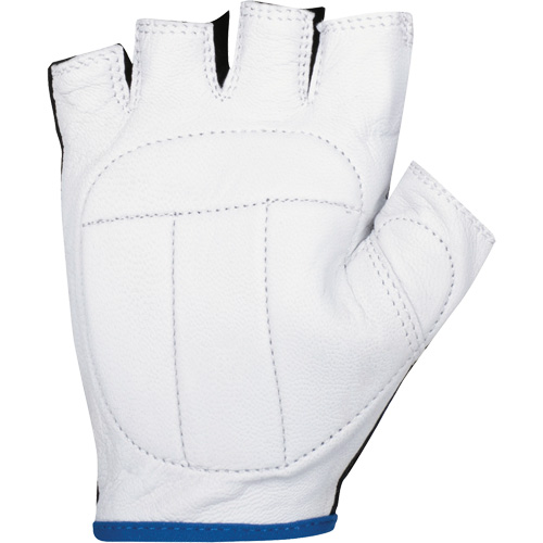 Vibration Dampening Fingerless Gloves, Size X-Large, Goatskin Palm Par Equipment