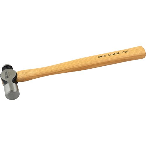 Marteau &agrave; panne sph&eacute;rique, Poids de la t&ecirc;te 12 oz, Face Ordinaire, Prise Bois Par Equipment