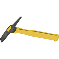 Plastic Handle Chipping Hammers, 11-7/8", 20 oz. Head, Steel 380-1865 | Par Equipment